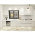 Pearl white modern commercial restaurant kitchen cabinet